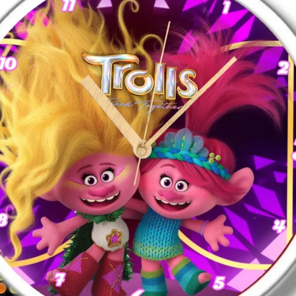 Trolls clock - Picture 2 of 4